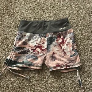 cute flower shorts from justice for your kiddos or for my girlys